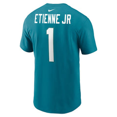 Travis Etienne  Player Name & Number T-Shirt - Jacksonville Jaguars