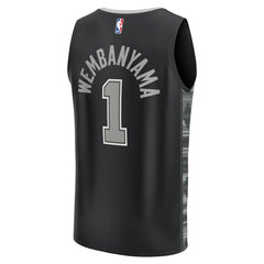 NBA Victor Wembanyama San Antonio Spurs Fast Break Player Jersey