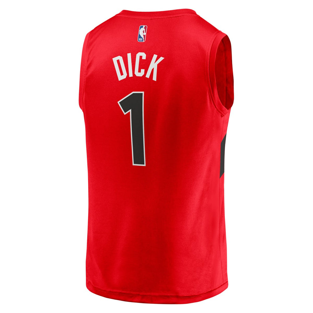 NBA Gradey Dick Toronto Raptors Fast Break Player Jersey