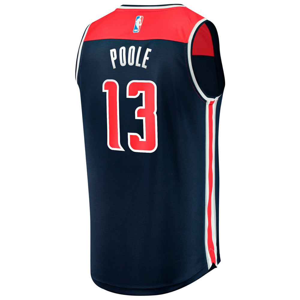 NBA Jordan Poole Washington Wizards Youth Fast Break Player Jersey