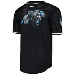 Bryce Young  Pro Standard Mesh Baseball Button-Up T-Shirt - Carolina Panthers
