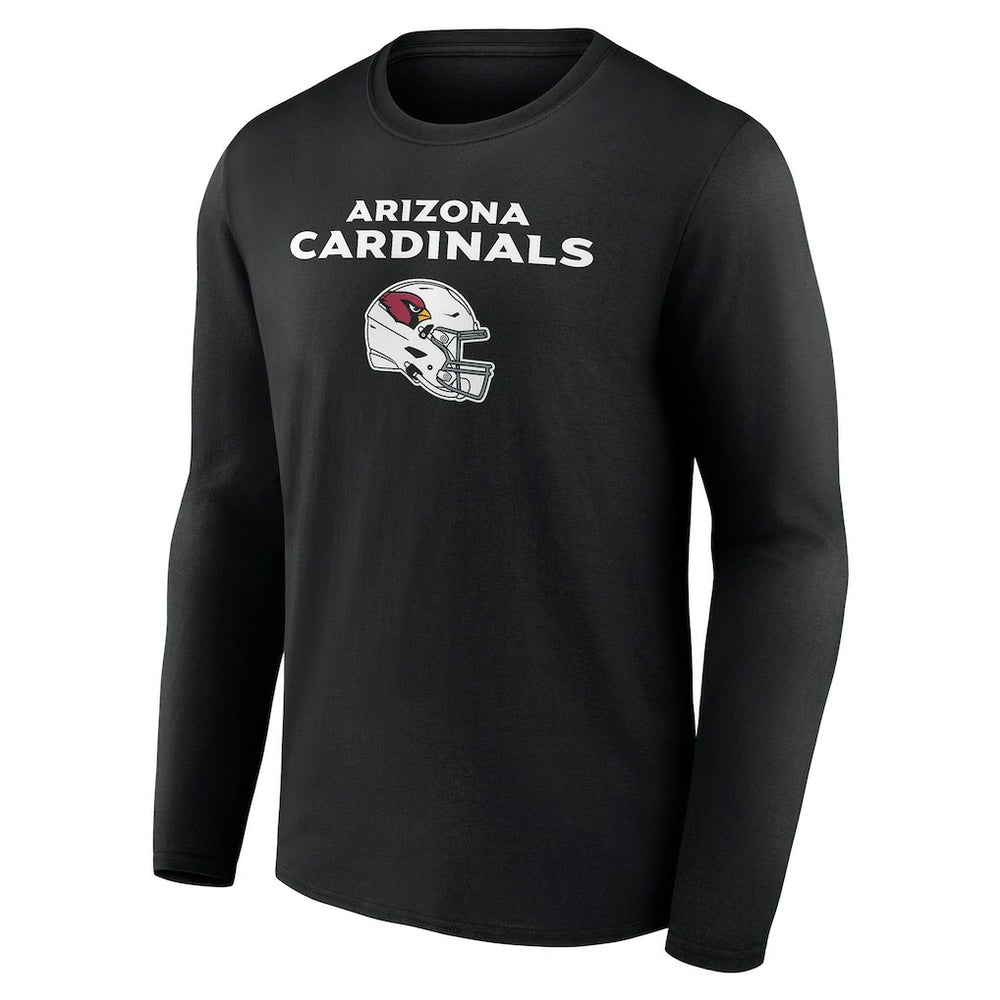 Personalized Name & Number Team Wordmark Long Sleeve T-Shirt - Arizona Cardinals