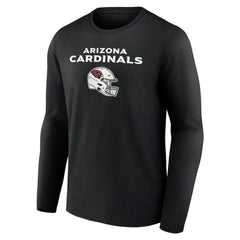 Personalized Name & Number Team Wordmark Long Sleeve T-Shirt - Arizona Cardinals