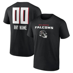 Personalized Name & Number Team Wordmark T-Shirt - Atlanta Falcons