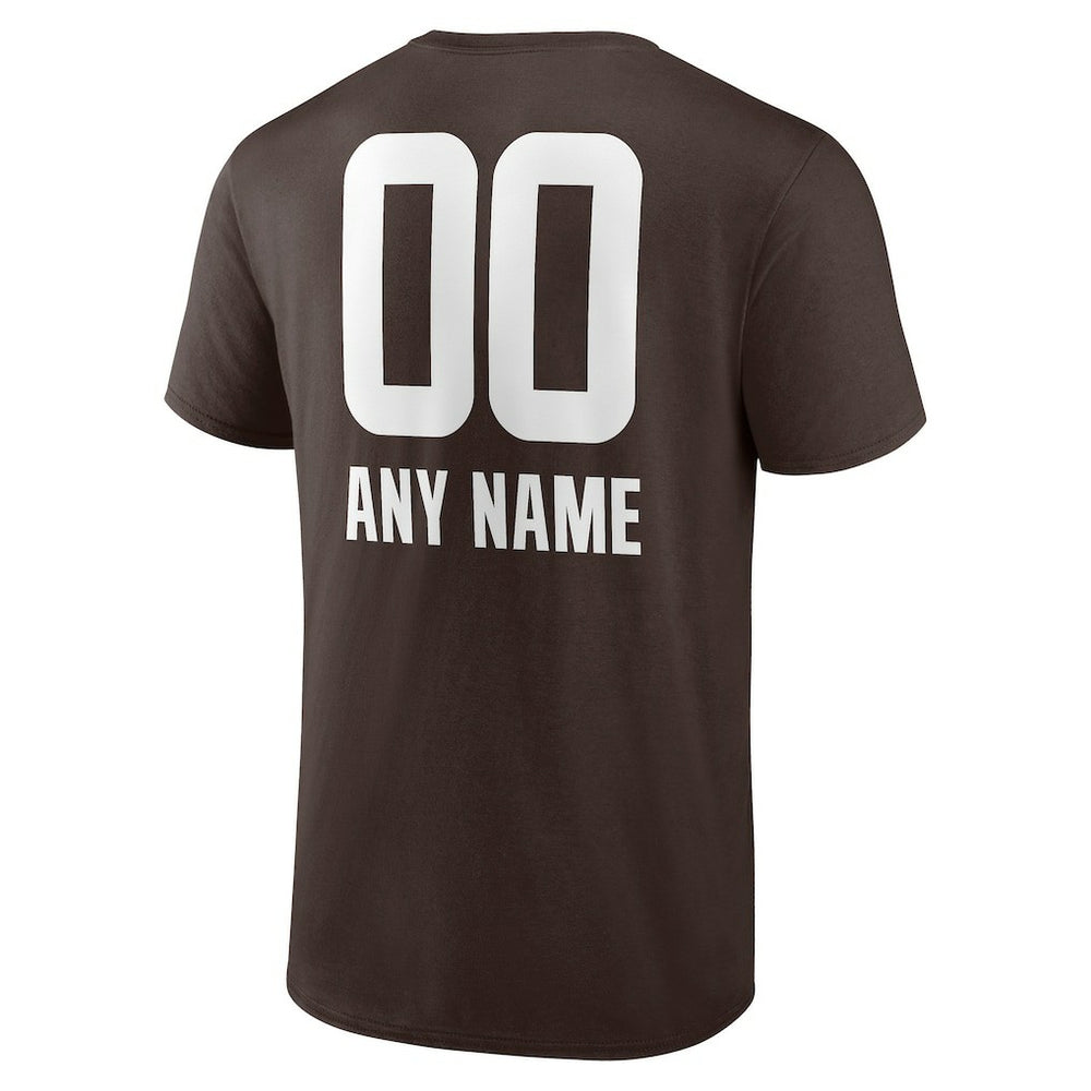 Personalized Name & Number Team Wordmark T-Shirt - Cleveland Browns