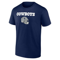Personalized Name & Number Team Wordmark T-Shirt - Dallas Cowboys