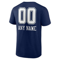 Personalized Name & Number Team Wordmark T-Shirt - Dallas Cowboys