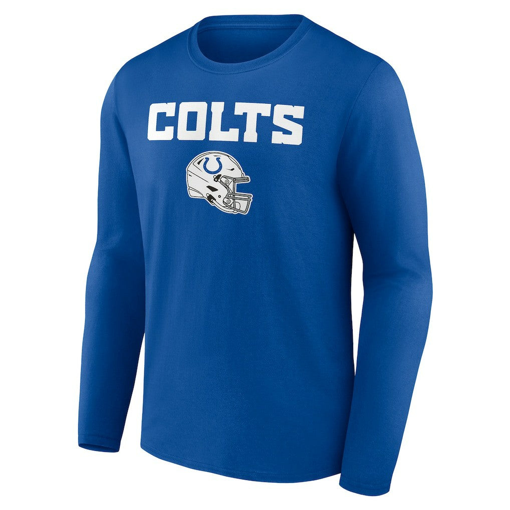 Personalized Name & Number Team Wordmark Long Sleeve T-Shirt - Indianapolis Colts
