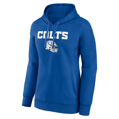 Women's Personalized Name & Number Team Wordmark Pullover Hoodie - Indianapolis Colts