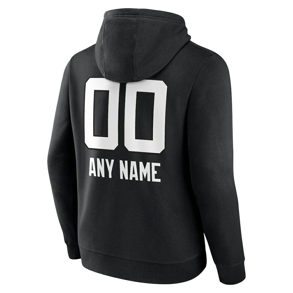 Personalized Name & Number Team Wordmark Pullover Hoodie - Jacksonville Jaguars