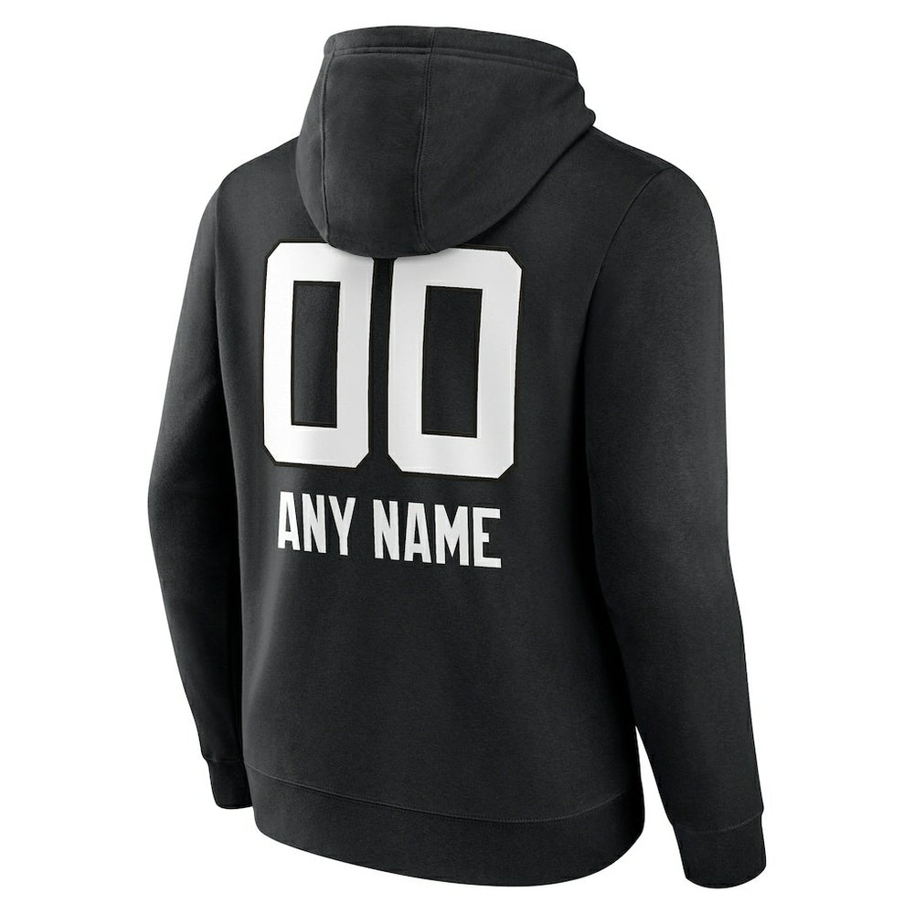 Personalized Name & Number Team Wordmark Pullover Hoodie - Jacksonville Jaguars