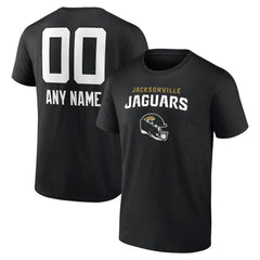 Personalized Name & Number Team Wordmark T-Shirt - Jacksonville Jaguars
