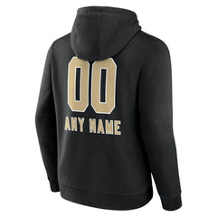 Personalized Name & Number Team Wordmark Pullover Hoodie - New Orleans Saints