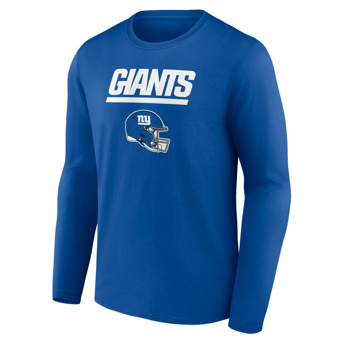Personalized Name & Number Team Wordmark Long Sleeve T-Shirt - New York Giants