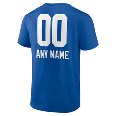 Personalized Name & Number Team Wordmark T-Shirt - New York Giants