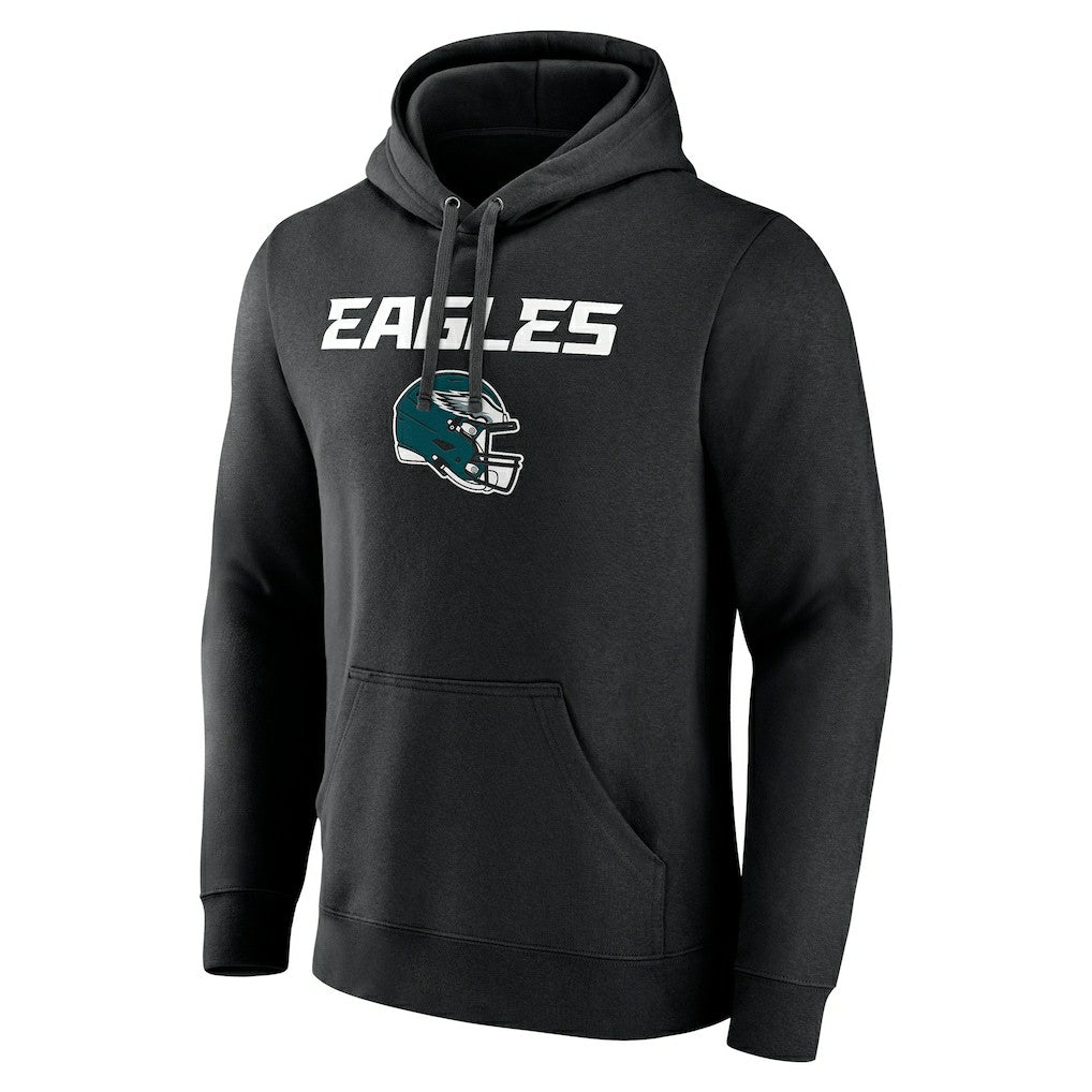 Personalized Name & Number Team Wordmark Pullover Hoodie - Philadelphia Eagles