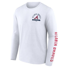 MLB Atlanta Braves Fanatics Press Box Long Sleeve T-Shirt