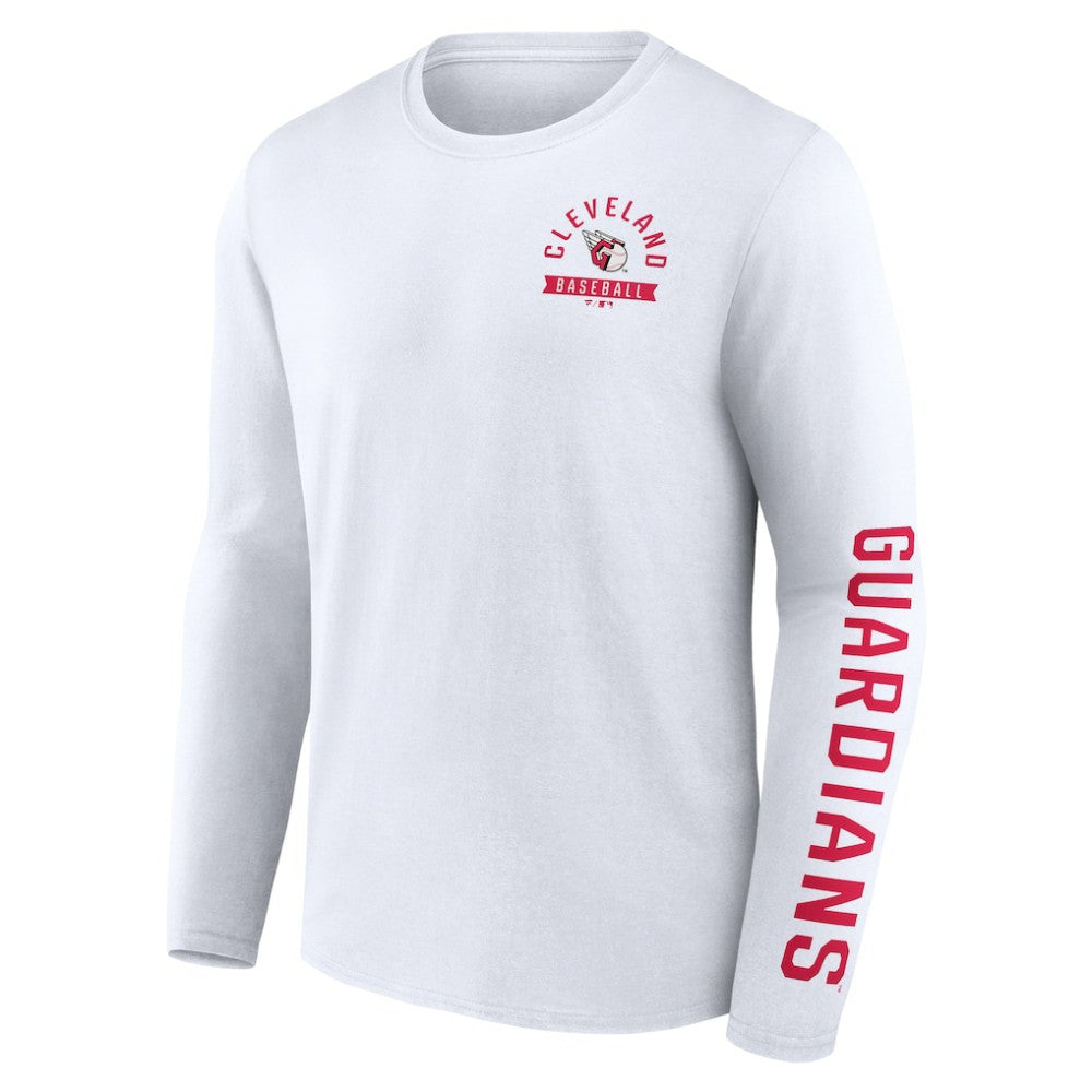 MLB Cleveland Guardians Fanatics Press Box Long Sleeve T-Shirt