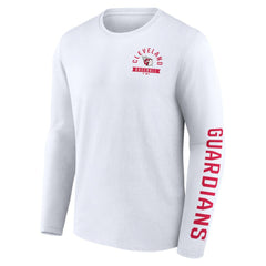 MLB Cleveland Guardians Fanatics Press Box Long Sleeve T-Shirt