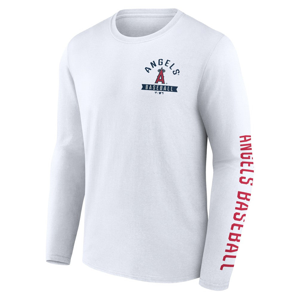 MLB Los Angeles Angels Fanatics Press Box Long Sleeve T-Shirt