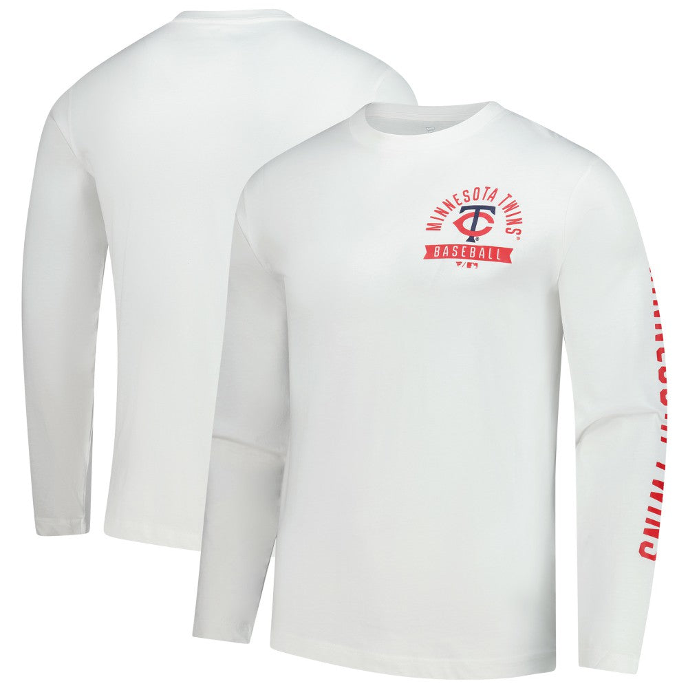 MLB Minnesota Twins Fanatics Press Box Long Sleeve T-Shirt