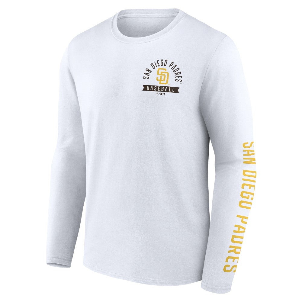 MLB San Diego Padres Fanatics Press Box Long Sleeve T-Shirt