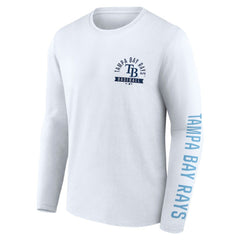 MLB Tampa Bay Rays Fanatics Press Box Long Sleeve T-Shirt