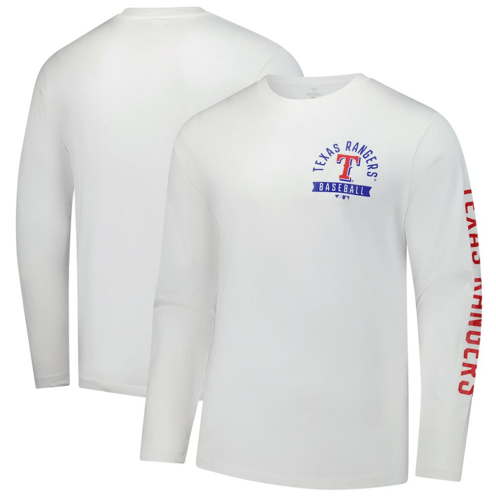 MLB Texas Rangers Fanatics Press Box Long Sleeve T-Shirt