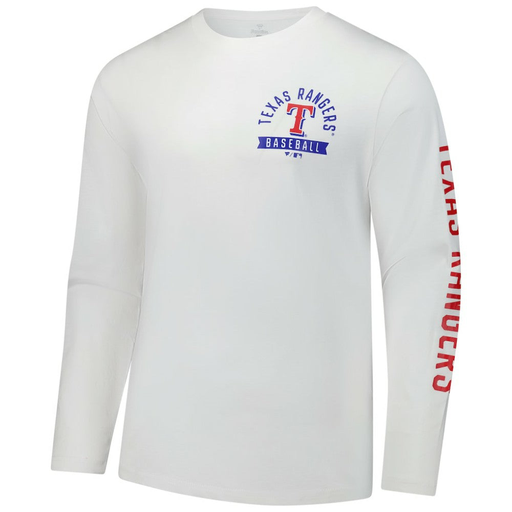 MLB Texas Rangers Fanatics Press Box Long Sleeve T-Shirt