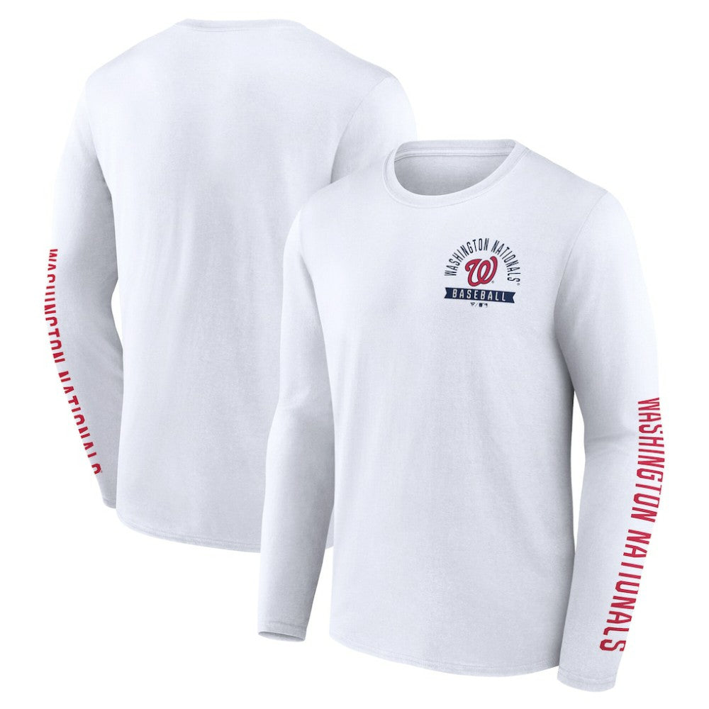 MLB Washington Nationals Fanatics Press Box Long Sleeve T-Shirt