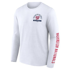 MLB Washington Nationals Fanatics Press Box Long Sleeve T-Shirt