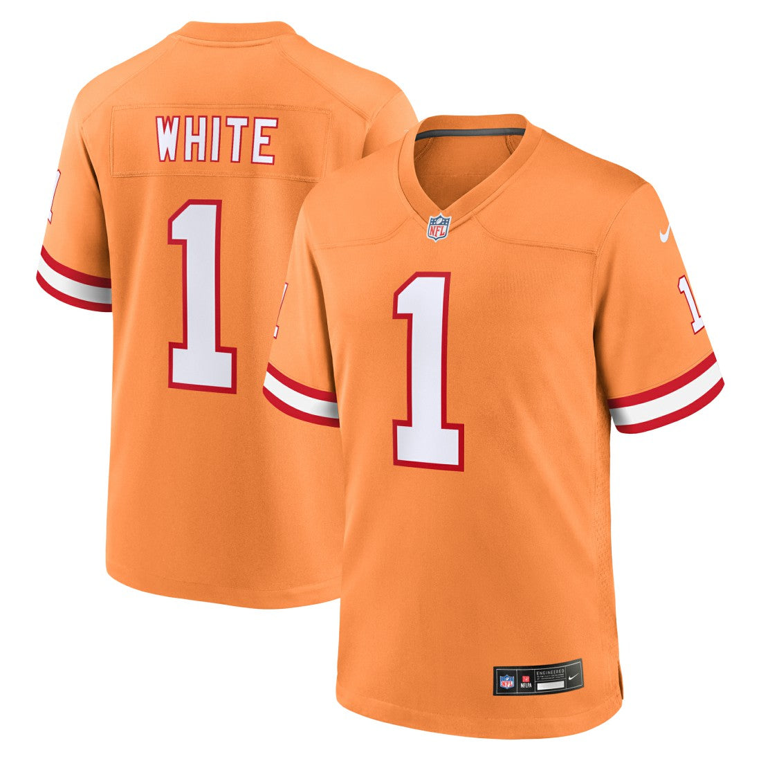 Rachaad White  Alternate Game Jersey - Tampa Bay Buccaneers