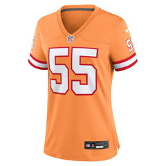 Derrick Brooks  Women's Throwback Game Jersey - Tampa Bay Buccaneers
