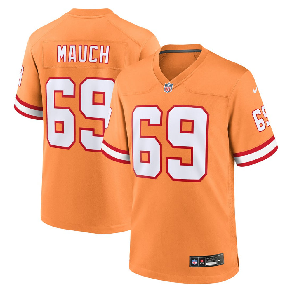 Cody Mauch  Alternate Game Jersey - Tampa Bay Buccaneers