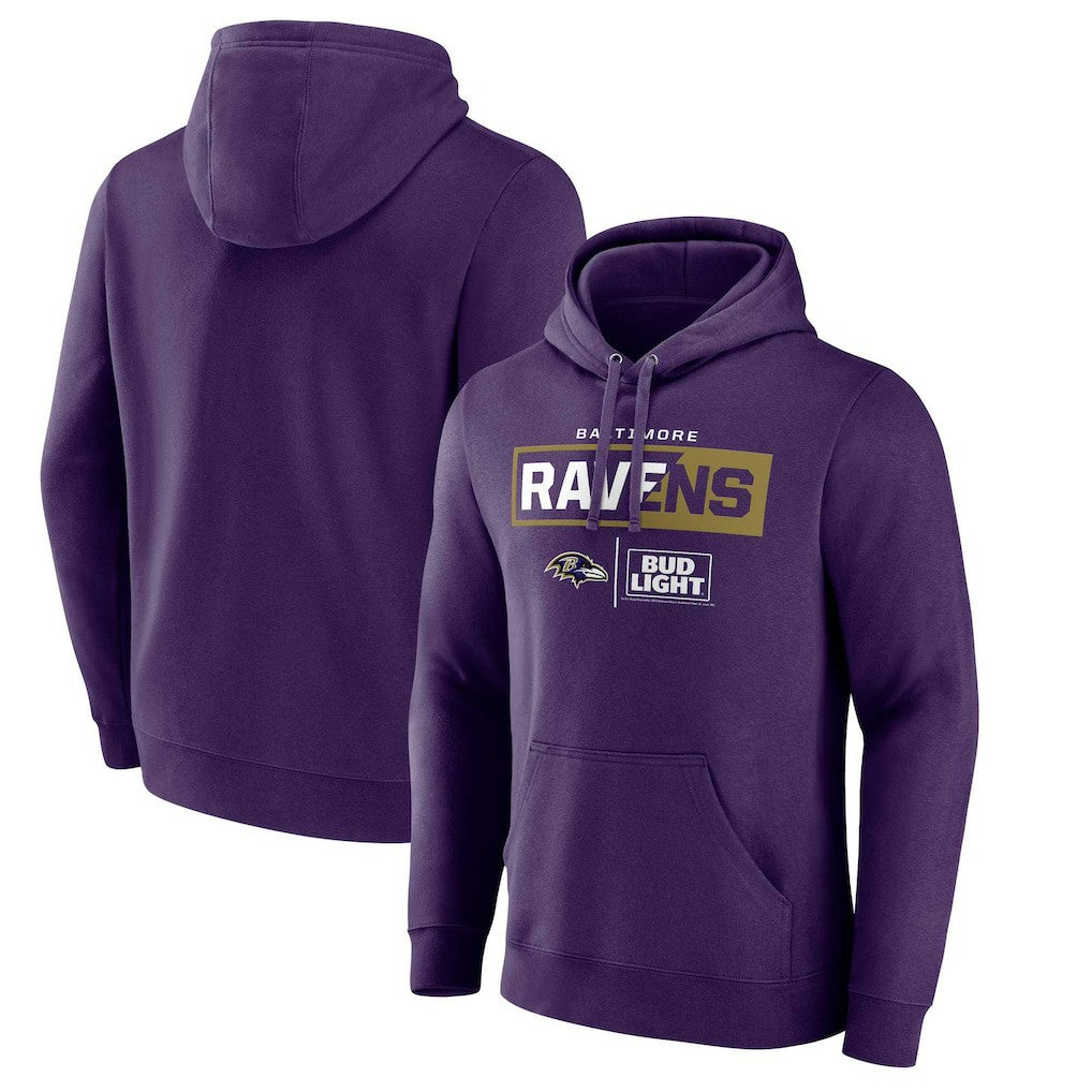 NFL x Bud Light Pullover Hoodie - Baltimore Ravens