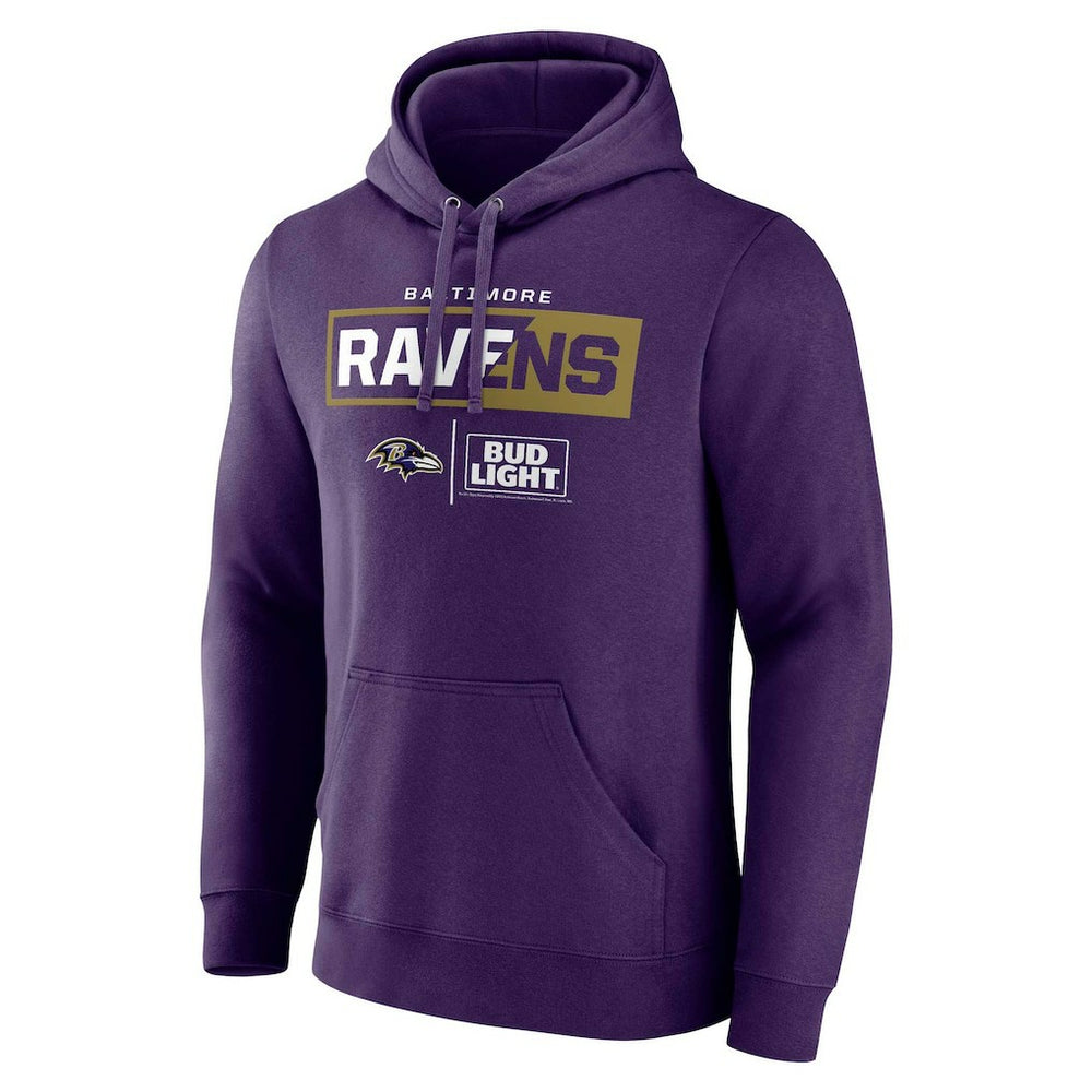 NFL x Bud Light Pullover Hoodie - Baltimore Ravens