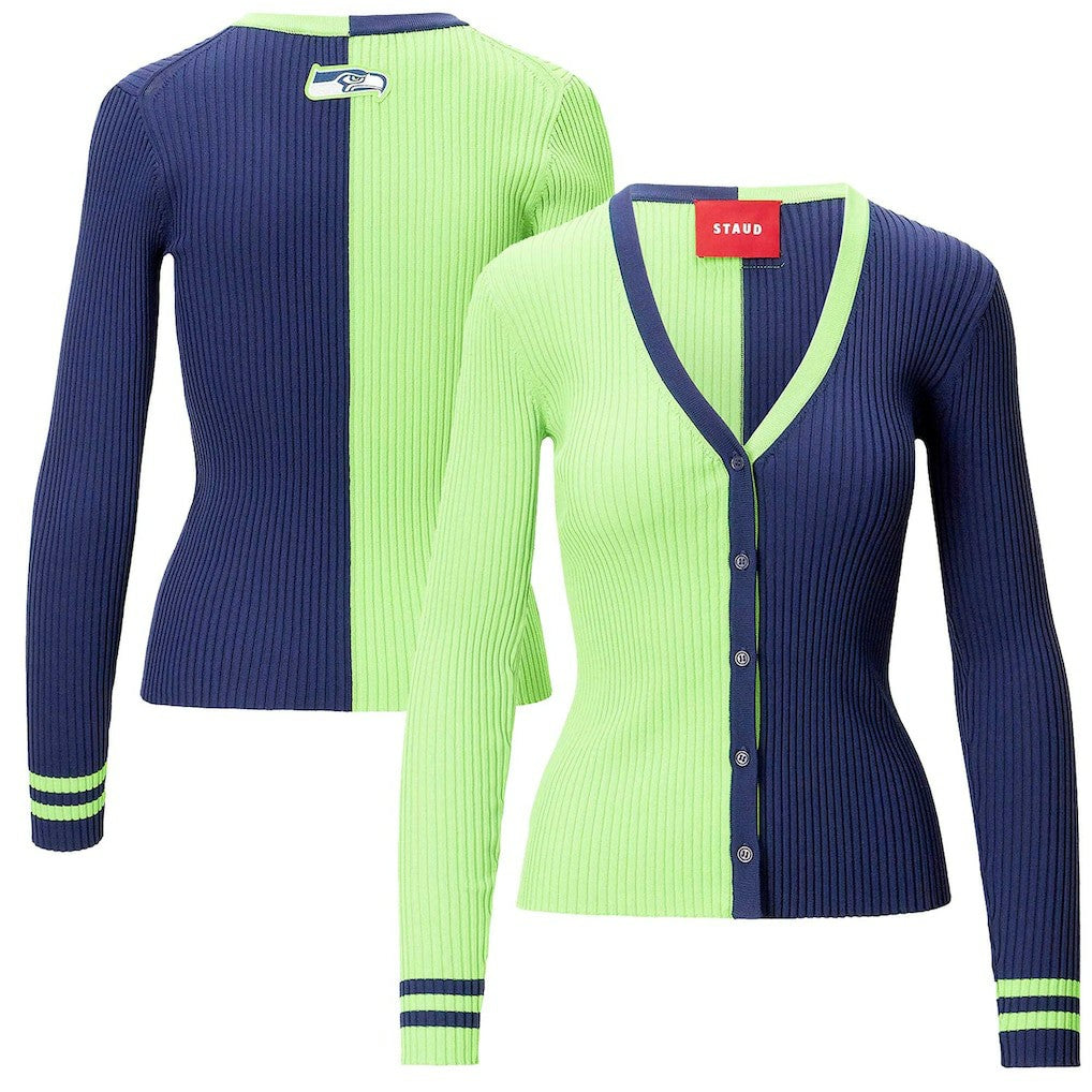 STAUD Women's Cargo Sweater - Seattle Seahawks