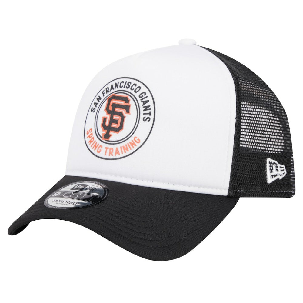 MLB San Francisco Giants New Era Spring Training Circle Foam A-Frame 9FORTY Trucker Adjustable Hat