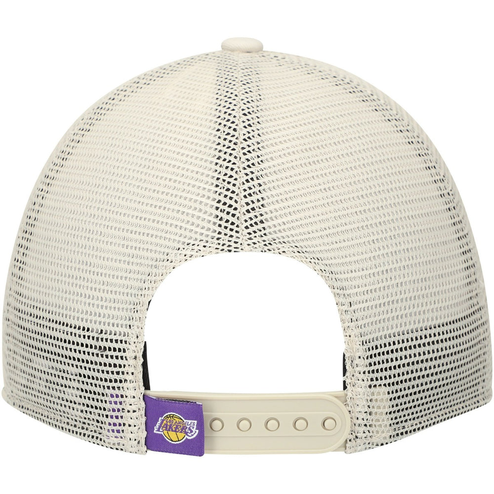 NBA Los Angeles Lakers Rough Edge Logo Trucker 9TWENTY Adjustable Hat