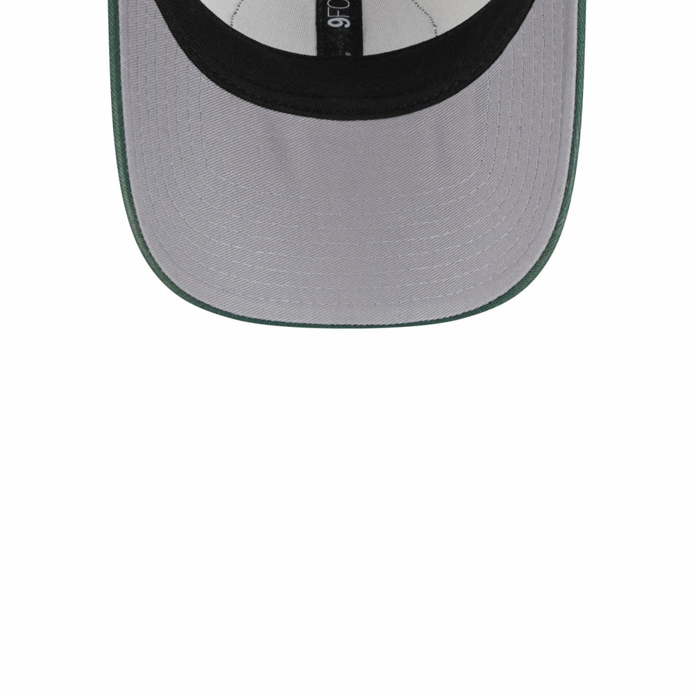 NBA Milwaukee Bucks Throwback Patch Trucker 9FORTY Adjustable Hat