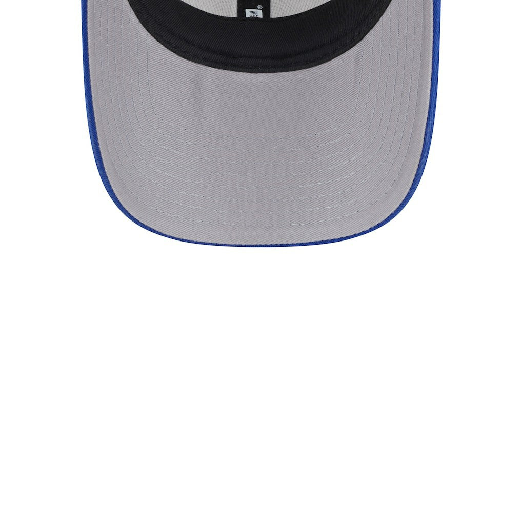 NBA Philadelphia 76ers Throwback Patch Trucker 9FORTY Adjustable Hat