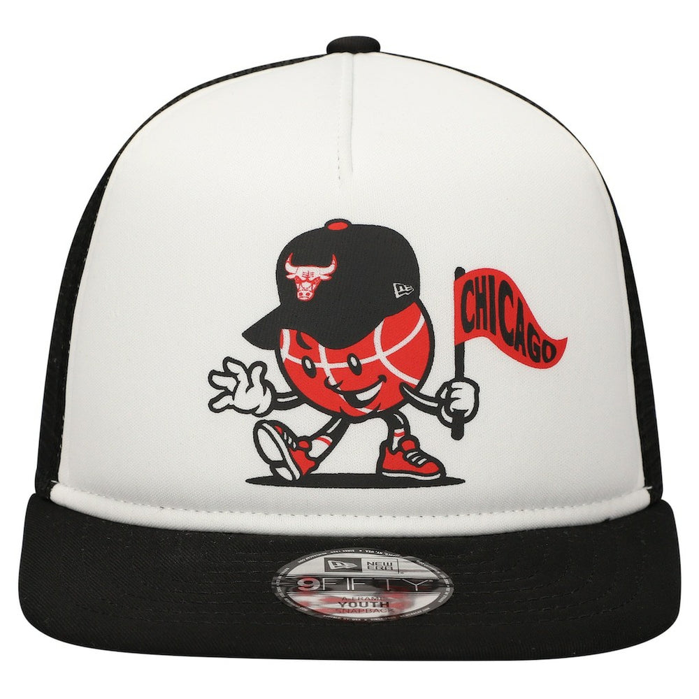 NBA Chicago Bulls Youth Court Sport Mascot 9FIFTY Snapback Hat