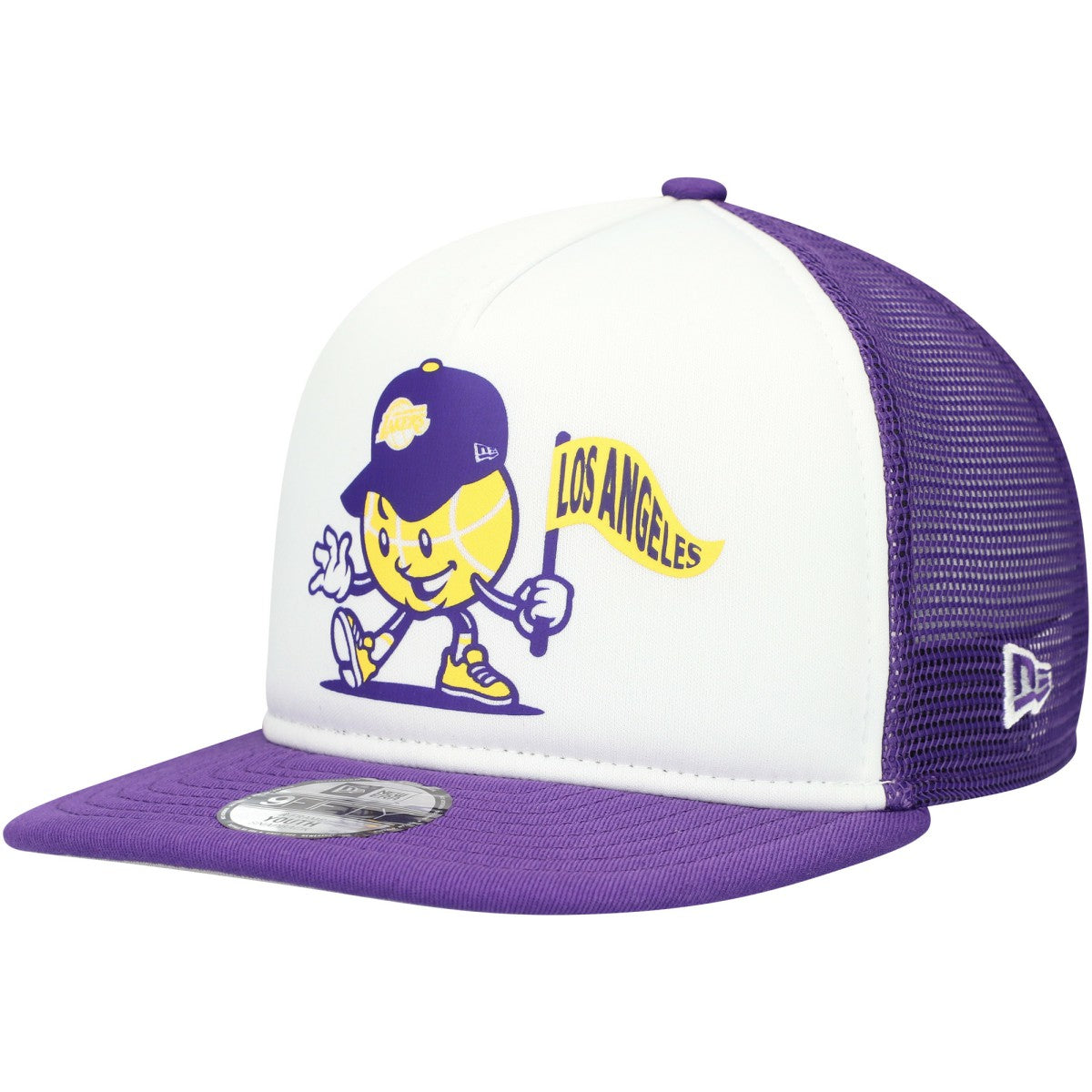 NBA Los Angeles Lakers Youth Court Sport Mascot 9FIFTY Snapback Hat