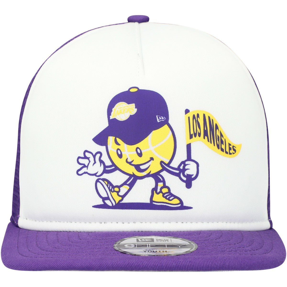 NBA Los Angeles Lakers Youth Court Sport Mascot 9FIFTY Snapback Hat