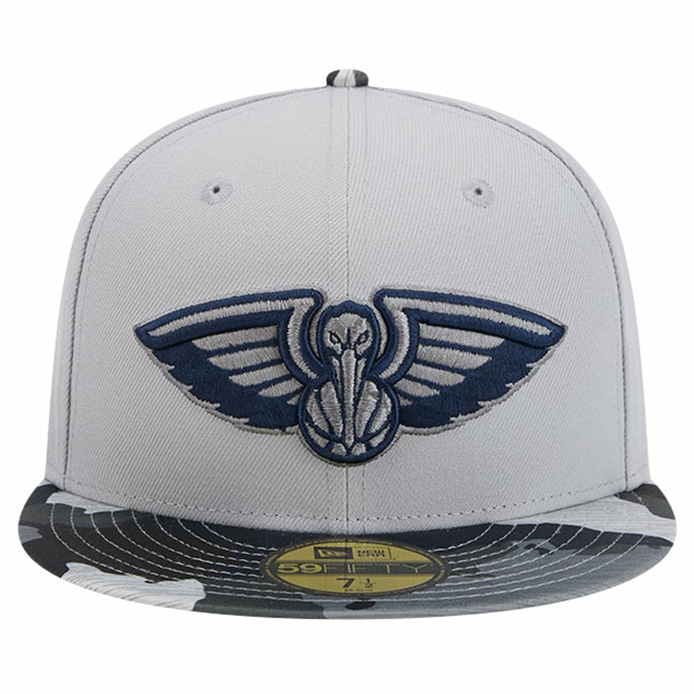 NBA New Orleans Pelicans Active Color Camo Visor 59FIFTY Fitted Hat