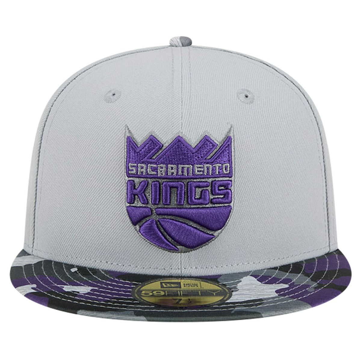 NBA Sacramento Kings Active Color Camo Visor 59FIFTY Fitted Hat