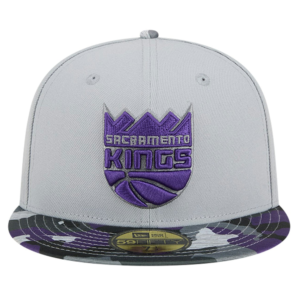 NBA Sacramento Kings Active Color Camo Visor 59FIFTY Fitted Hat