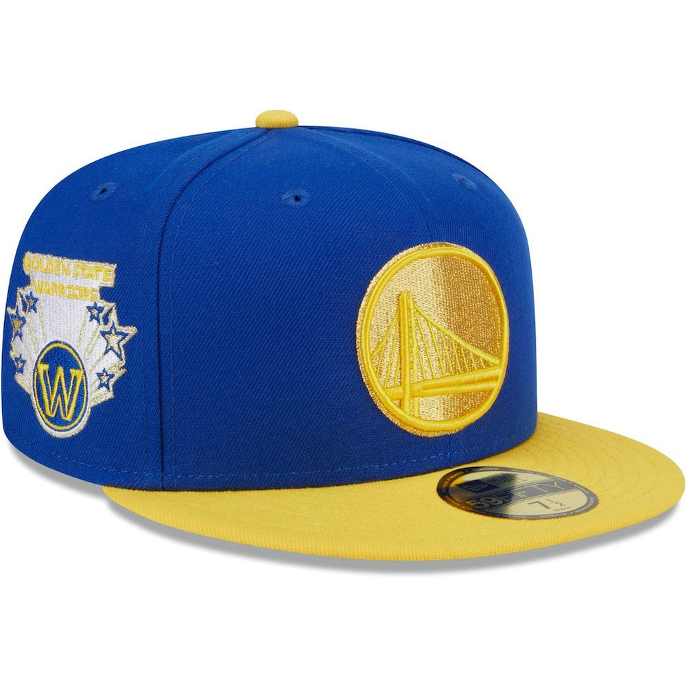 NBA Golden State Warriors Gameday Gold Pop Stars 59FIFTY Fitted Hat sale