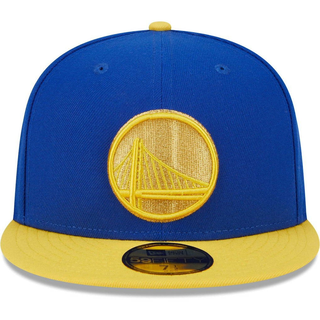 NBA Golden State Warriors Gameday Gold Pop Stars 59FIFTY Fitted Hat sale