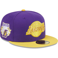 NBA Los Angeles Lakers Gameday Gold Pop Stars 59FIFTY Fitted Hat